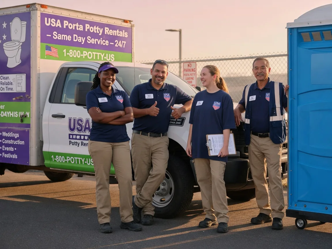 Porta Potty Rental company in Centreville, VA